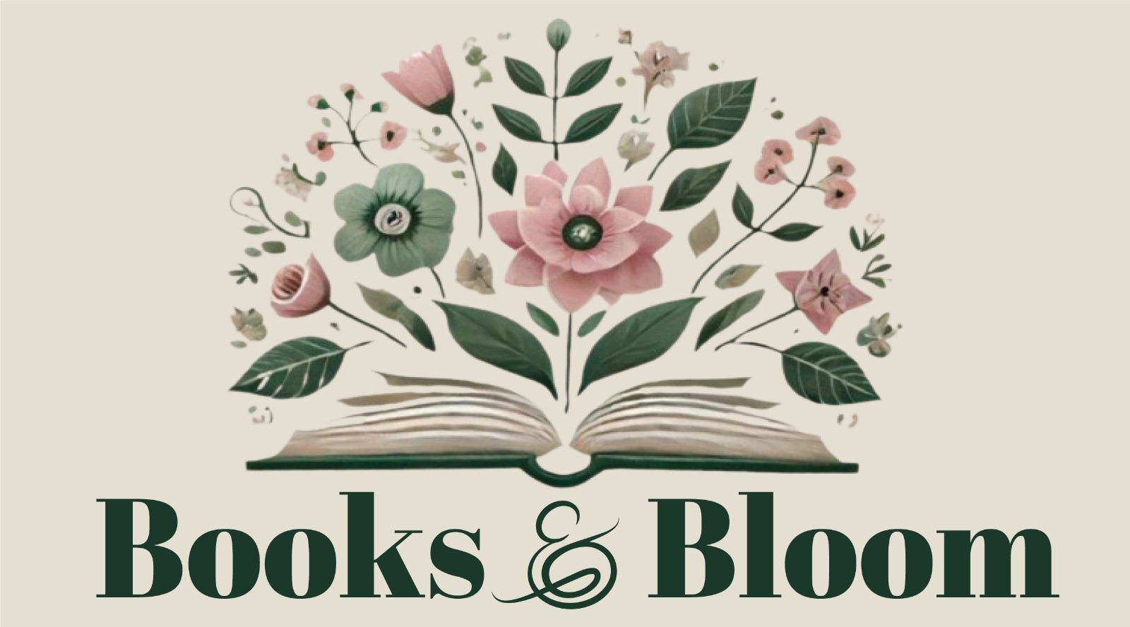 Books & Bloom Logo